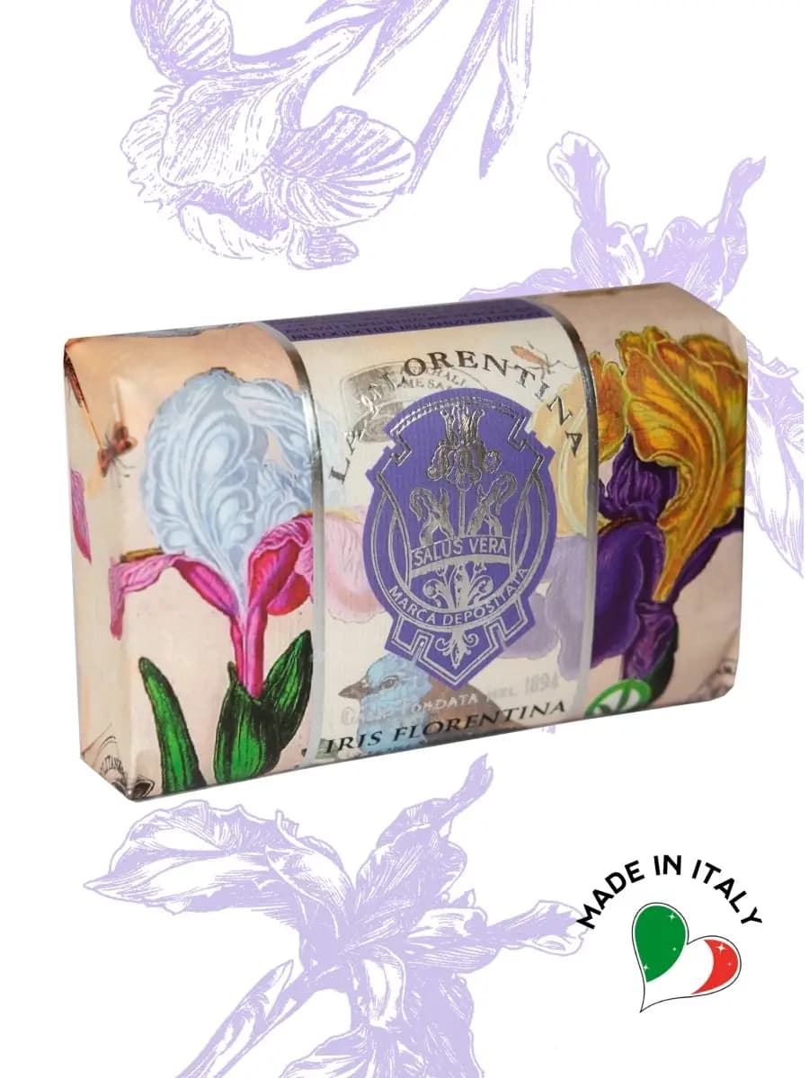 Мыло туалетное кусковое Флорентийский ирис, 200 г