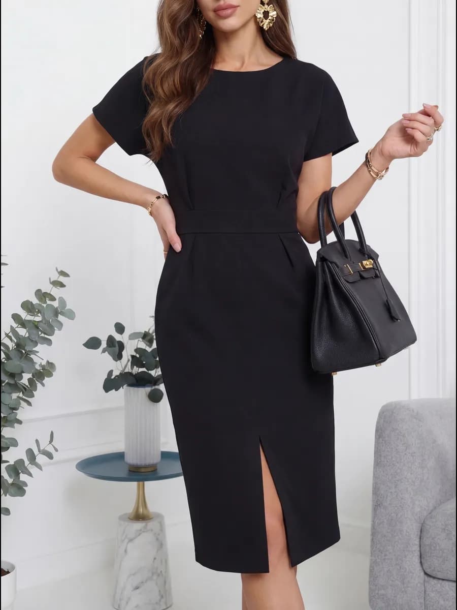 Платье офисное футляр