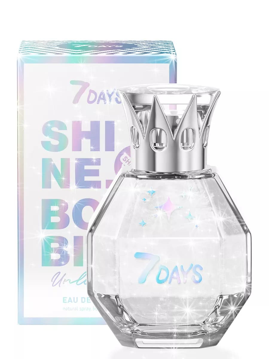 Духи женские, с шиммером цветочные 50 мл