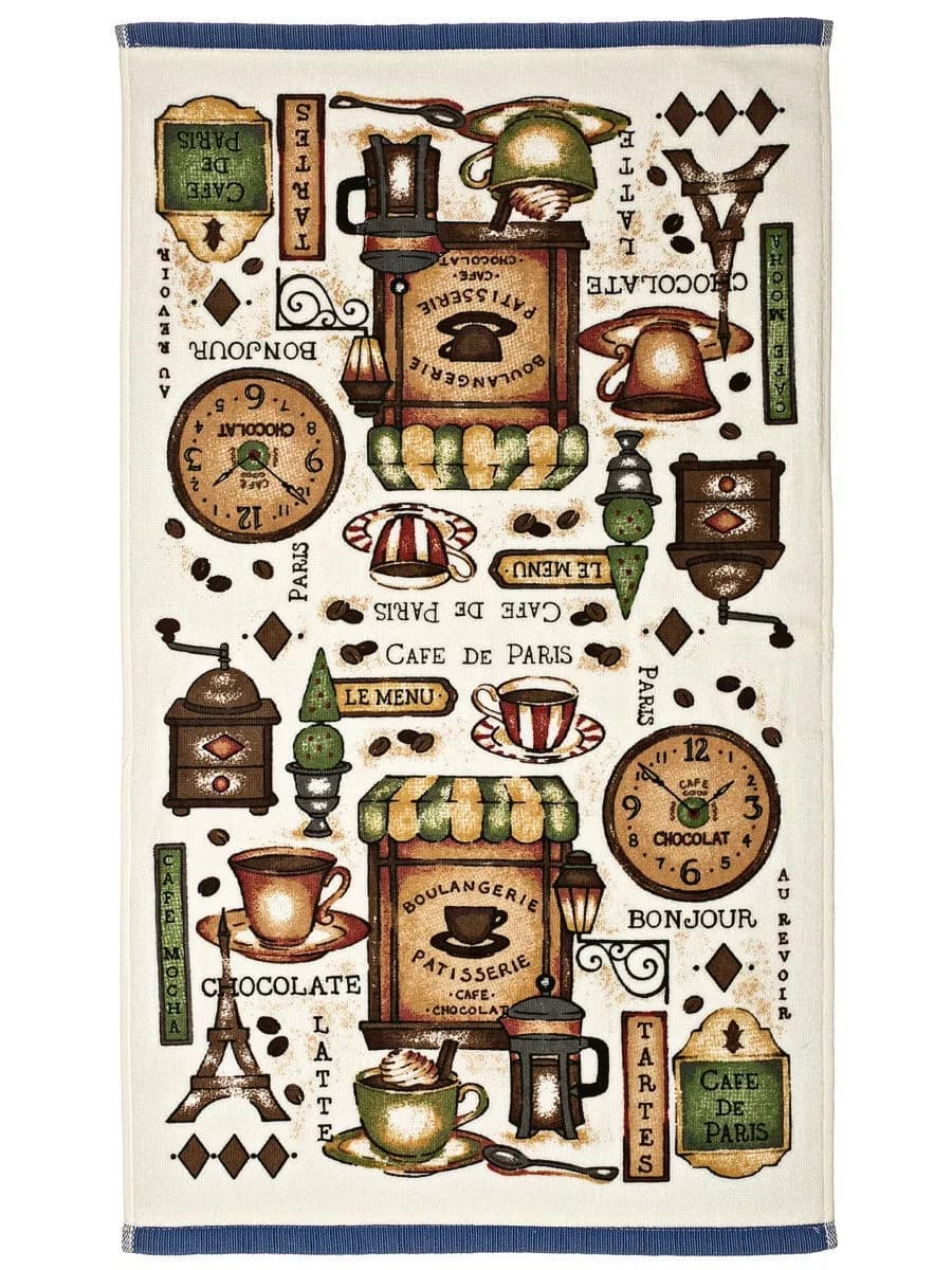 Полотенце кухонное велюр 40х70 см