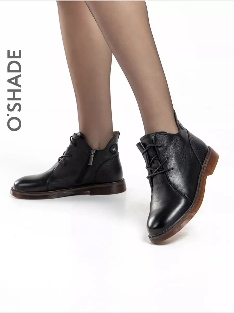 Ботинки демисезонные женские натуральная кожа