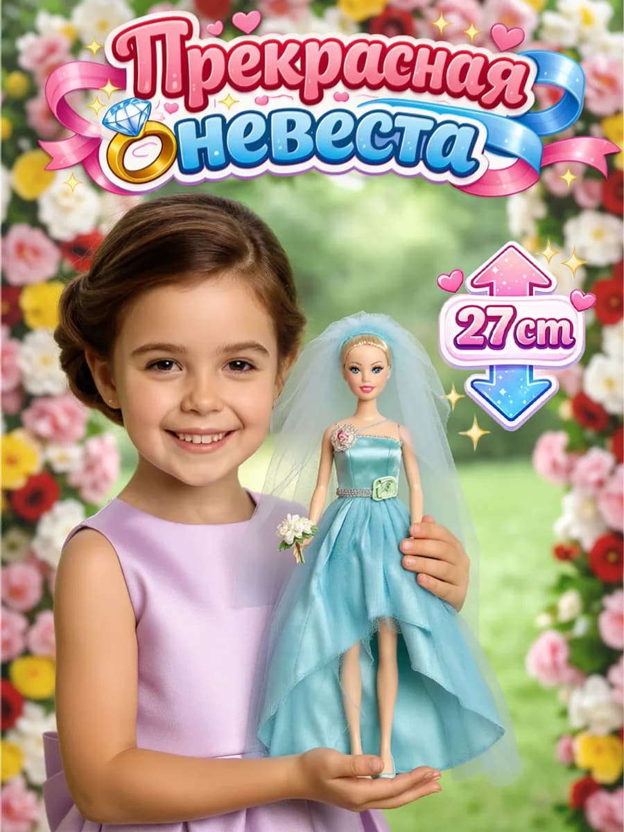 Кукла барби принцесса Прекрасная невеста игрушка для девочек
