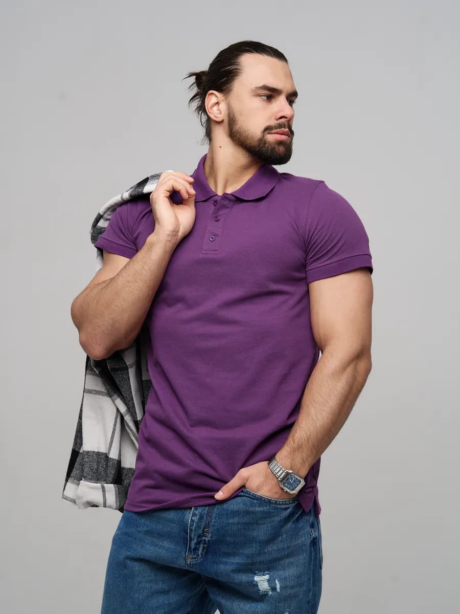 Футболка поло с коротким рукавом