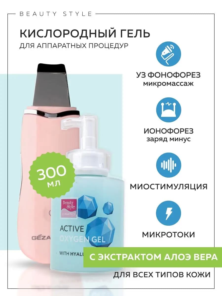 Гель для микротоков для лица токопроводящий контактный