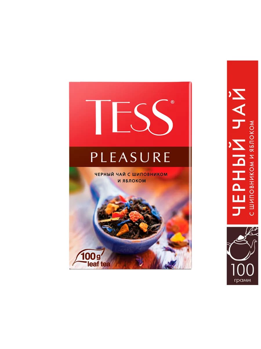 Чай черный Pleasure, листовой, 100 г