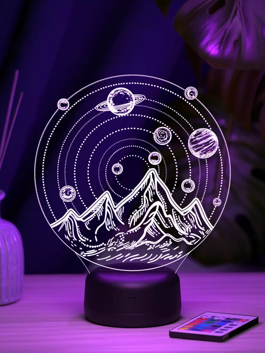 Ночник подарок Галактический Альбион