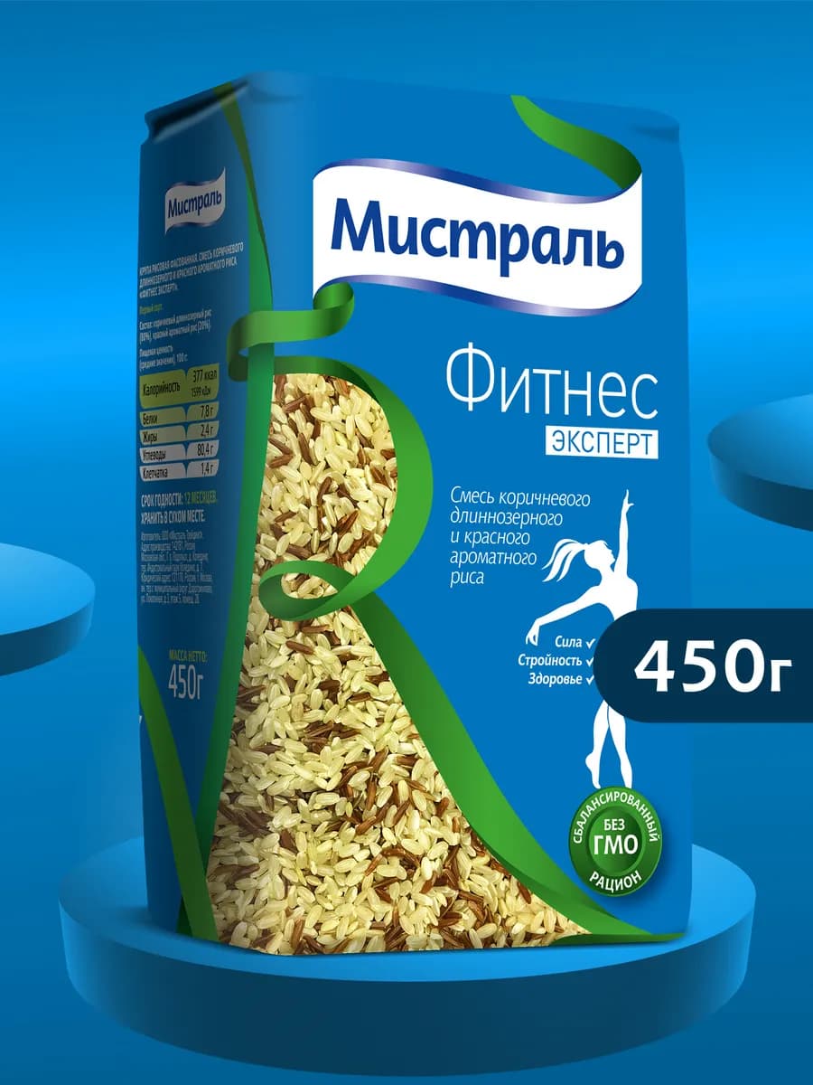 Рис Фитнес Эксперт 450 г