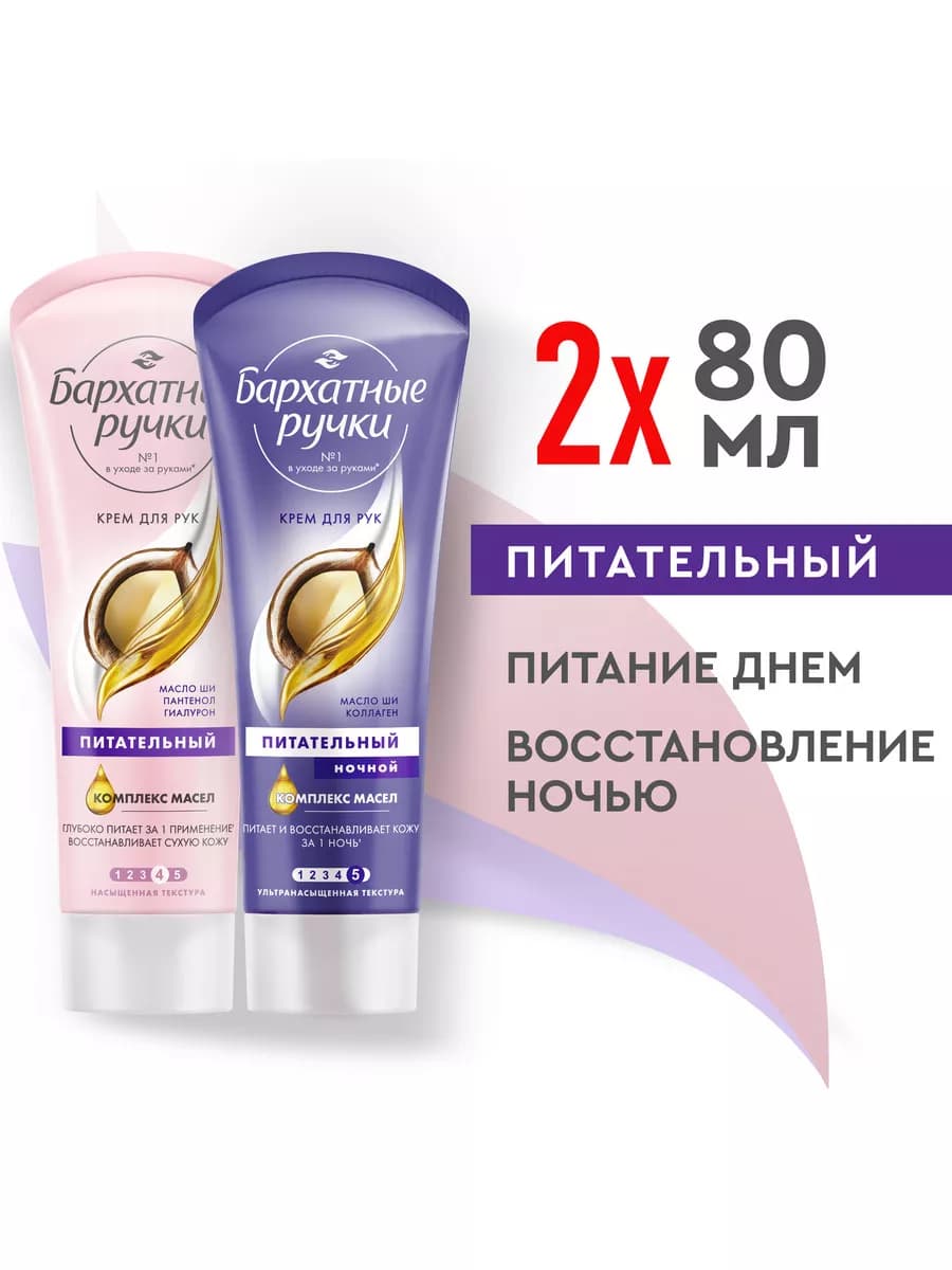 Набор питательных кремов День и Ночь (80+80) мл