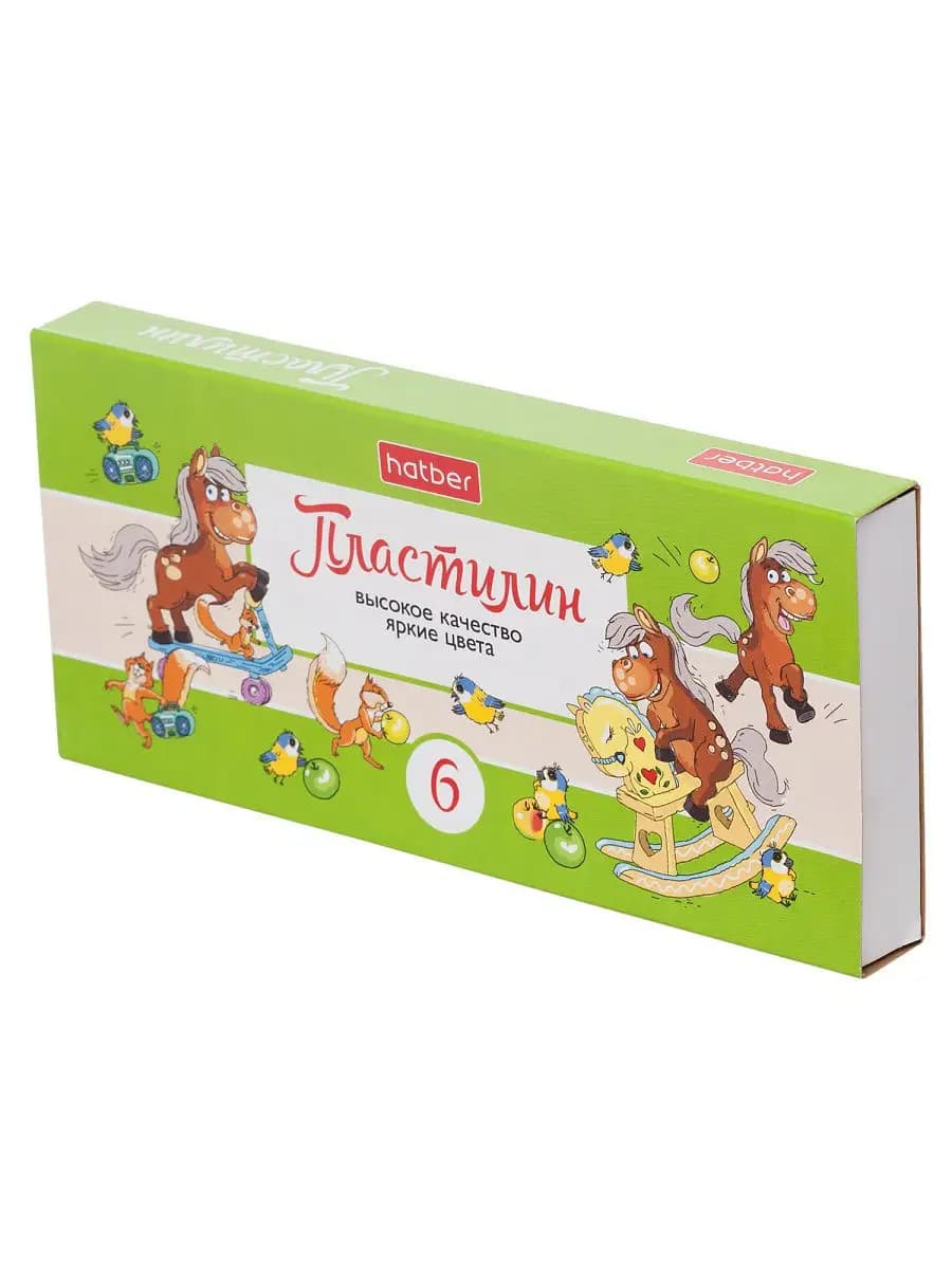 Пластилин 6 цветов