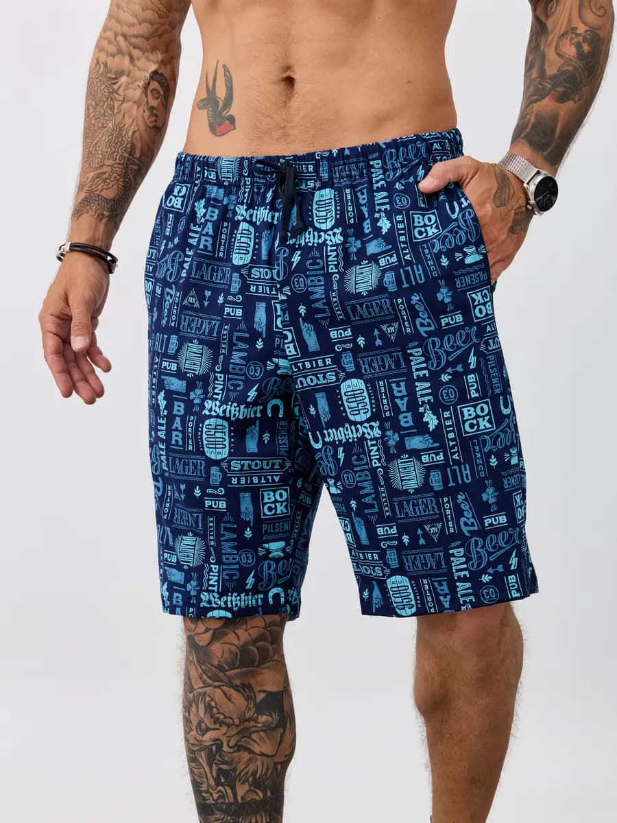 Шорты летние домашние трикотажные