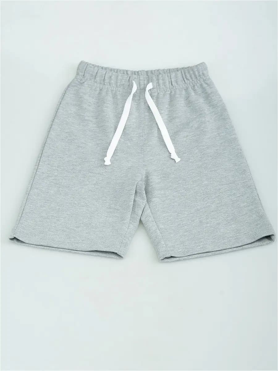 Шорты серые трикотажные