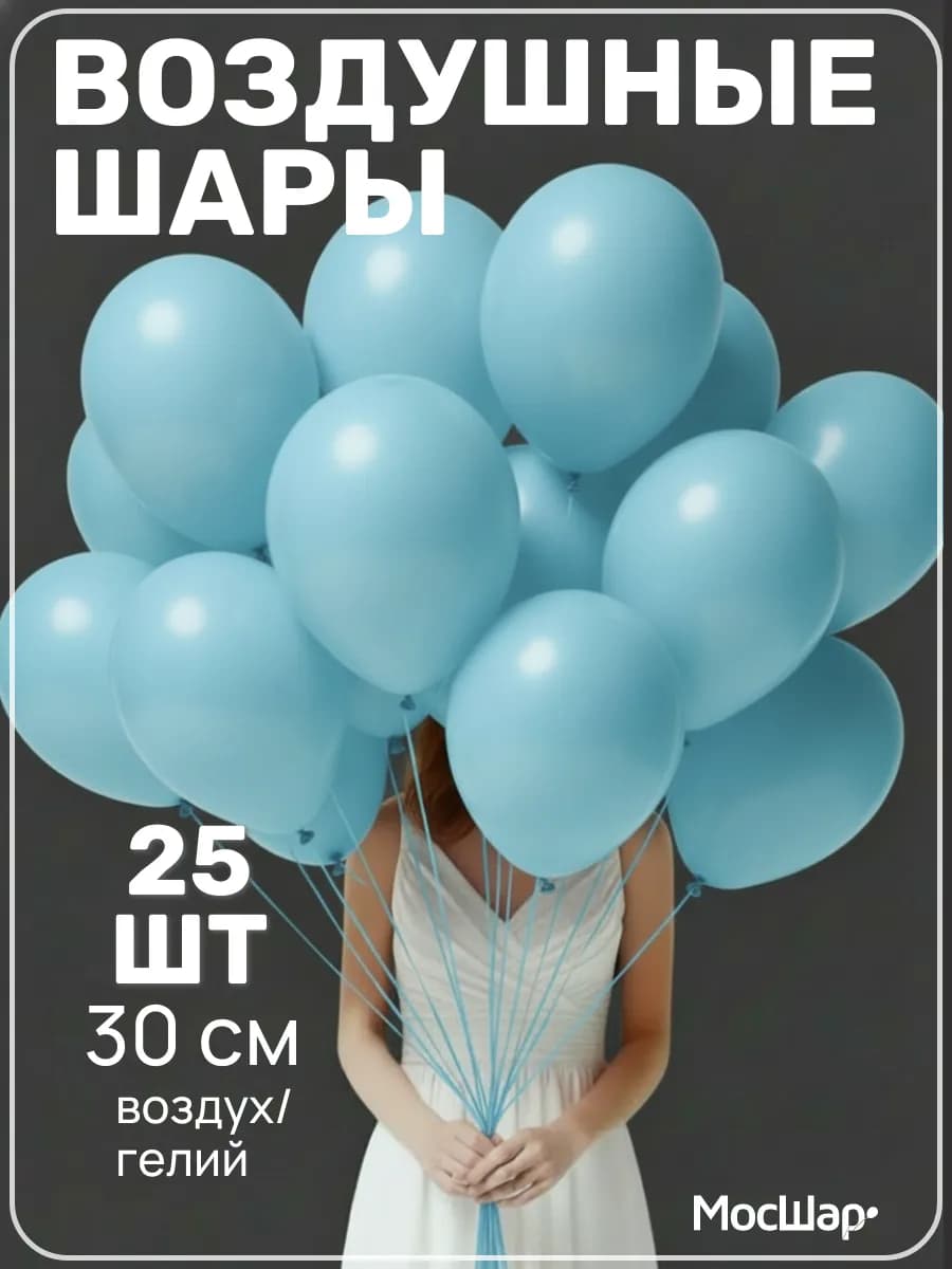 Воздушные шары на день рождения 25шт