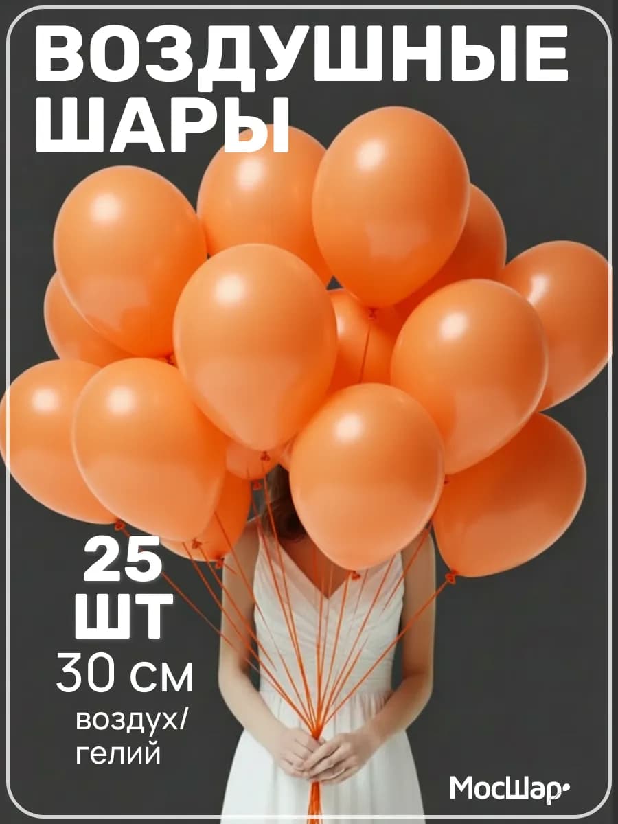 Воздушные шары на день рождения 25шт