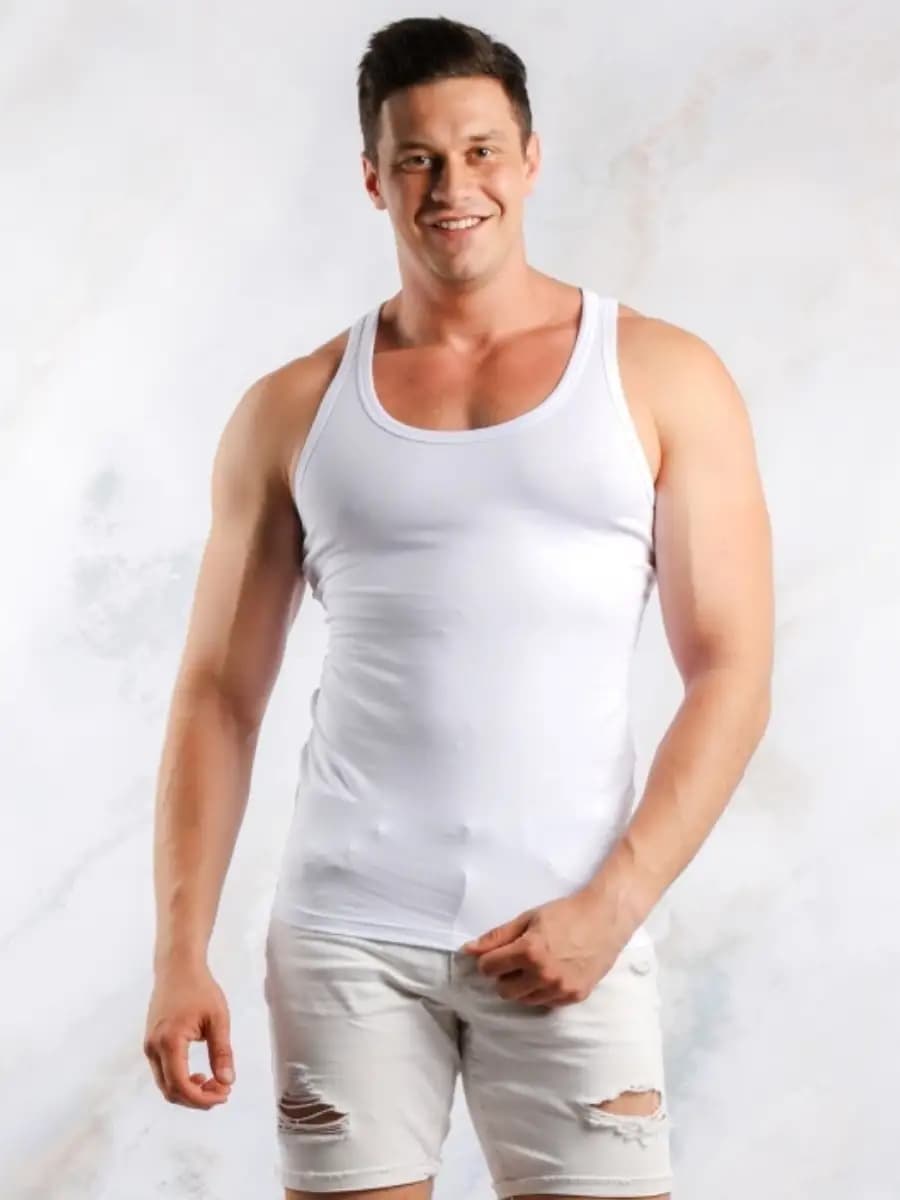 Майка бельевая спортивная