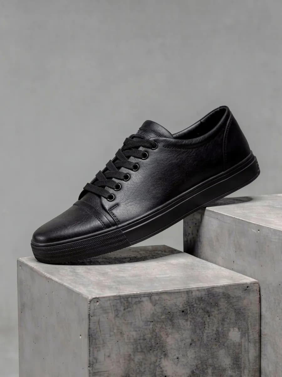 Кеды кожаные