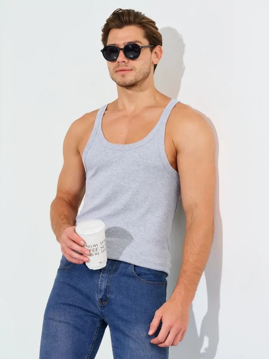 Майка бельевая спортивная борцовка