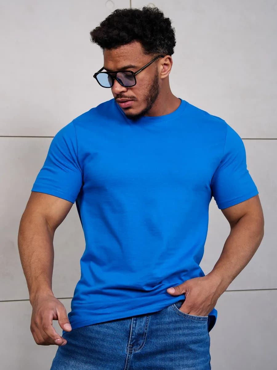 Футболка однотонная базовая хлопок