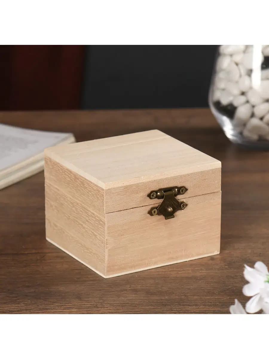 Деревянная заготовка шкатулка для росписи