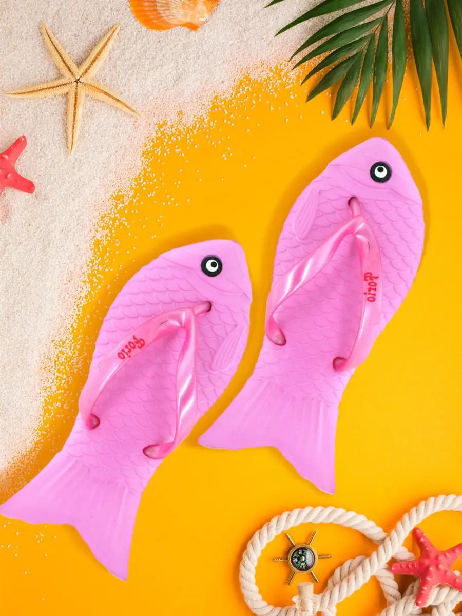 Обувь женская летняя шлепки сланцы резиновые Рыбки