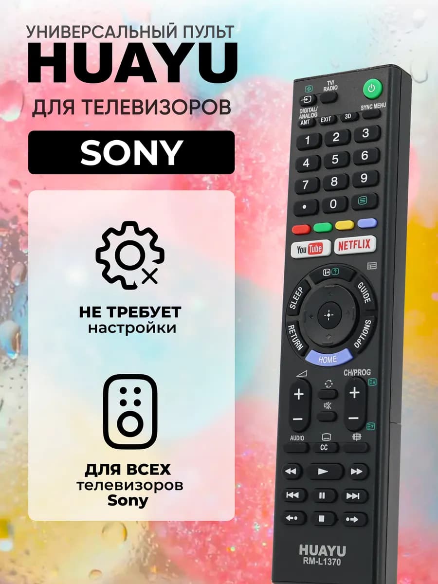 HRM1441 Универсальный пульт для телевизоров Sony