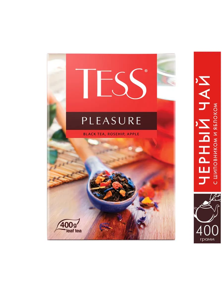 Чай черный PLEASURE, листовой, 400 г
