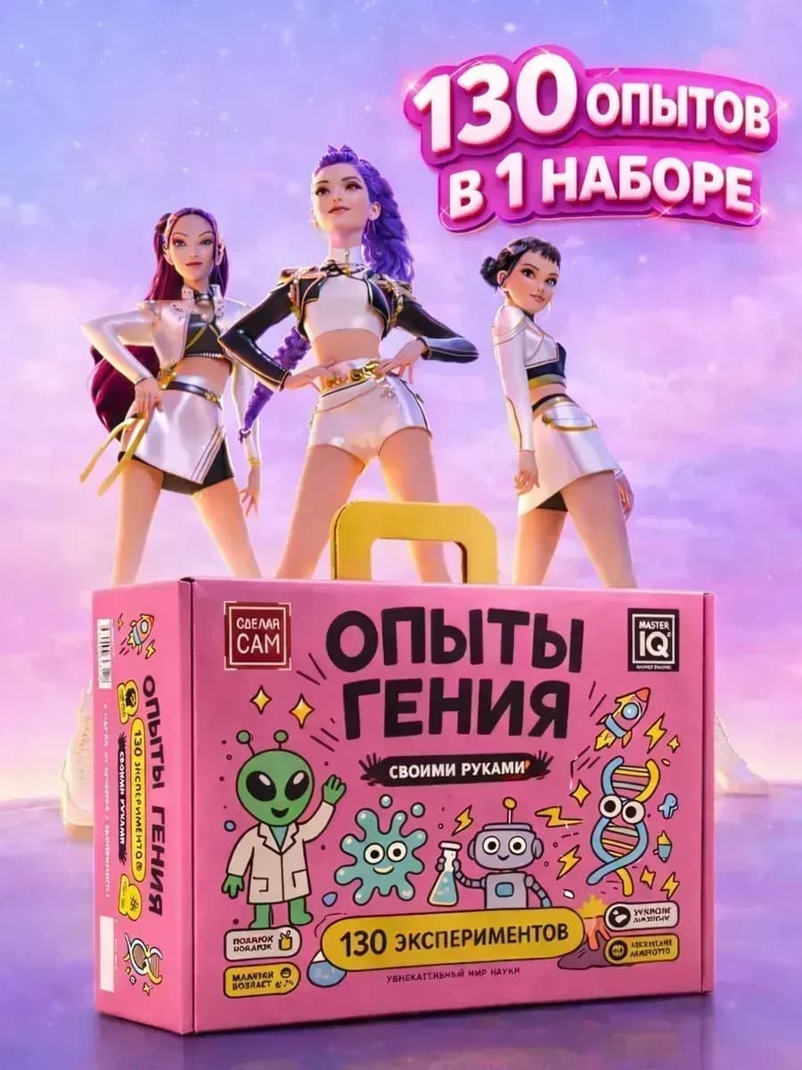 Набор для творчества для детей девочек и мальчиков в подарок
