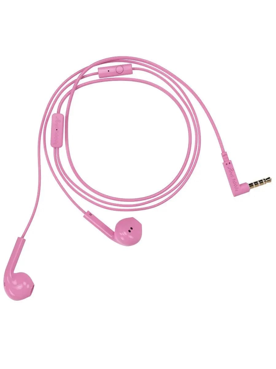 Наушники проводные Earbud Plus Pink - фото 1