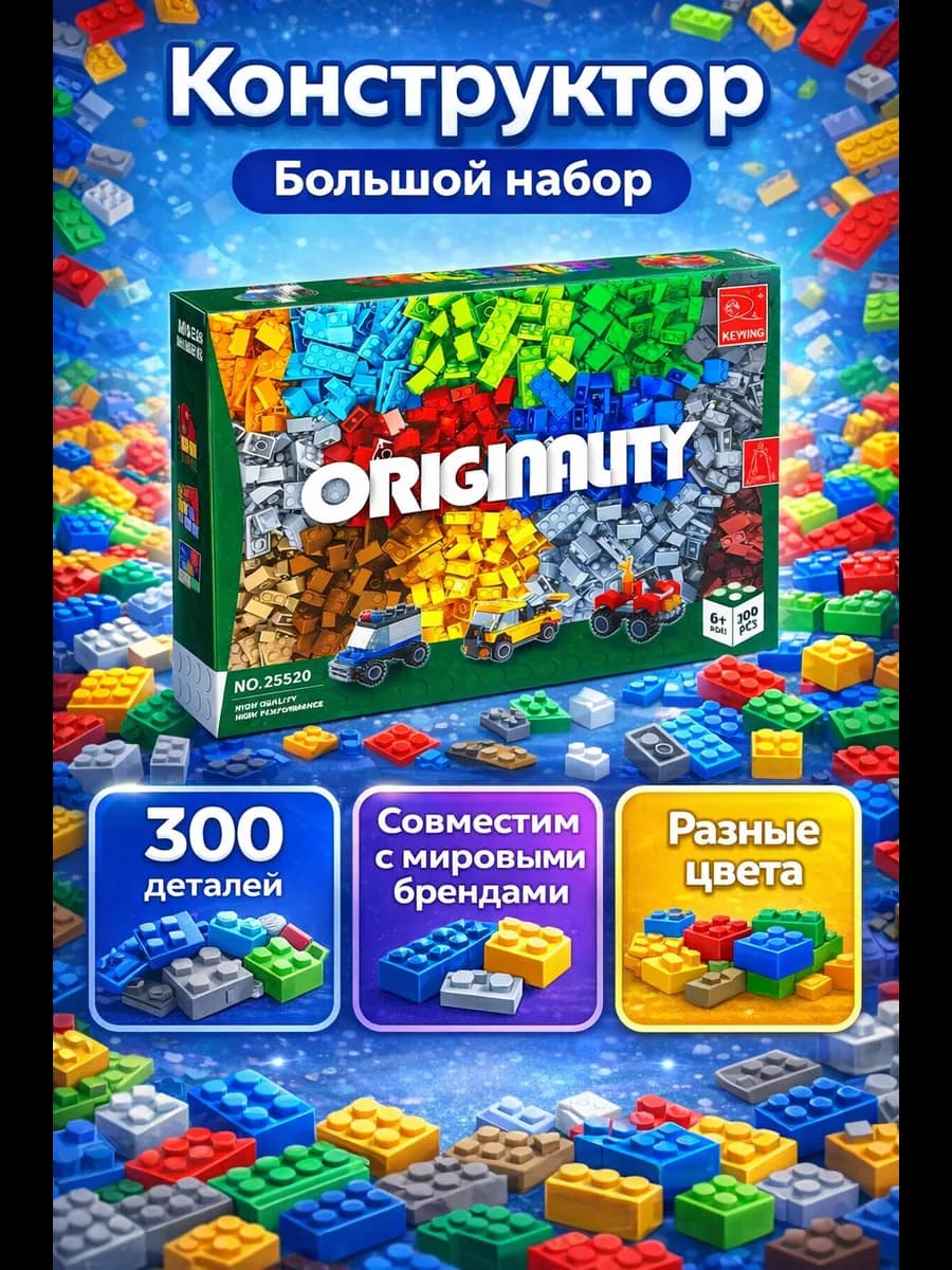 Конструктор для детей большой