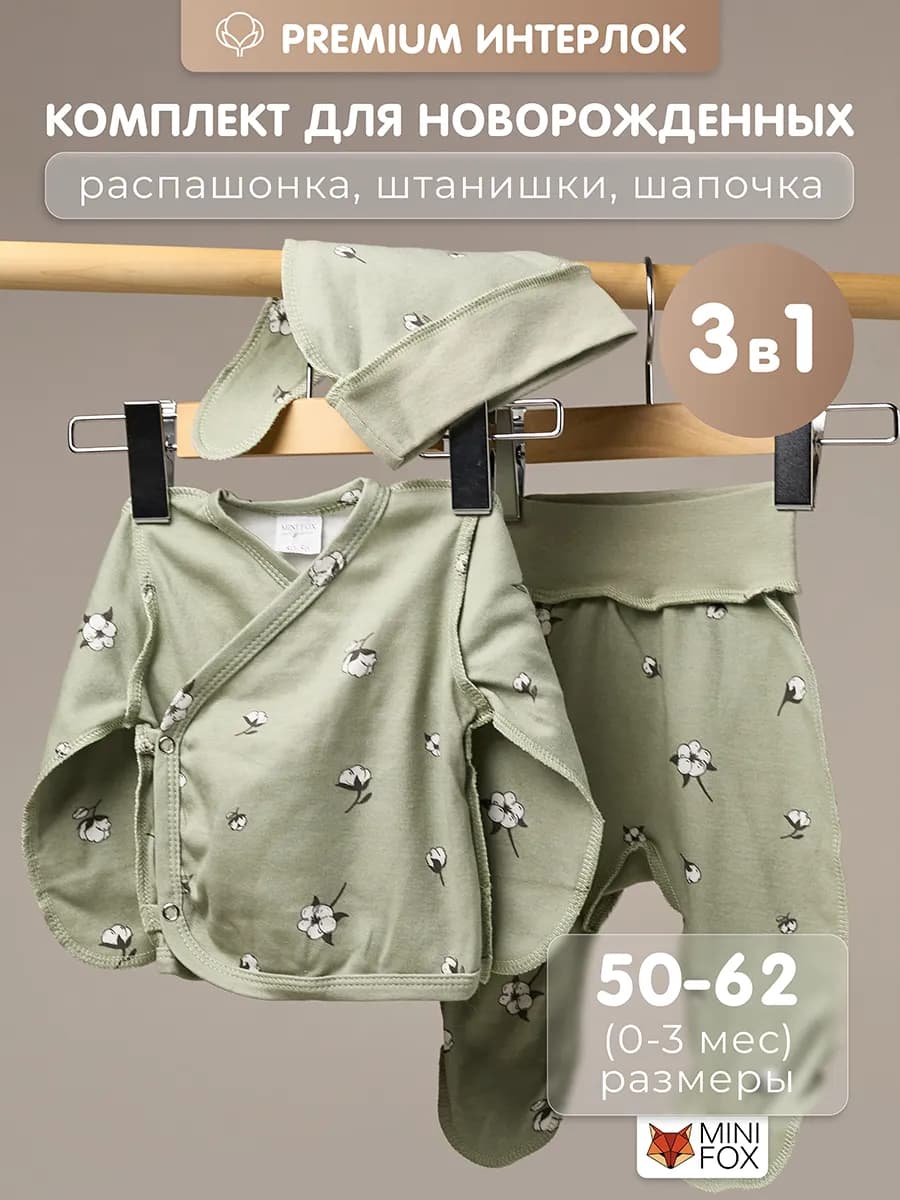 Комплект на выписку набор для новорожденных