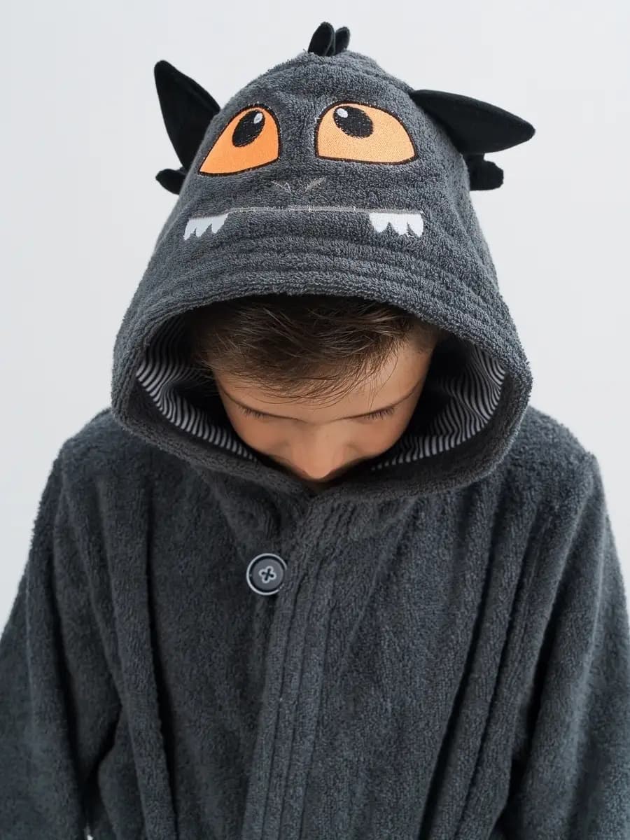 Халат для мальчика Дракон