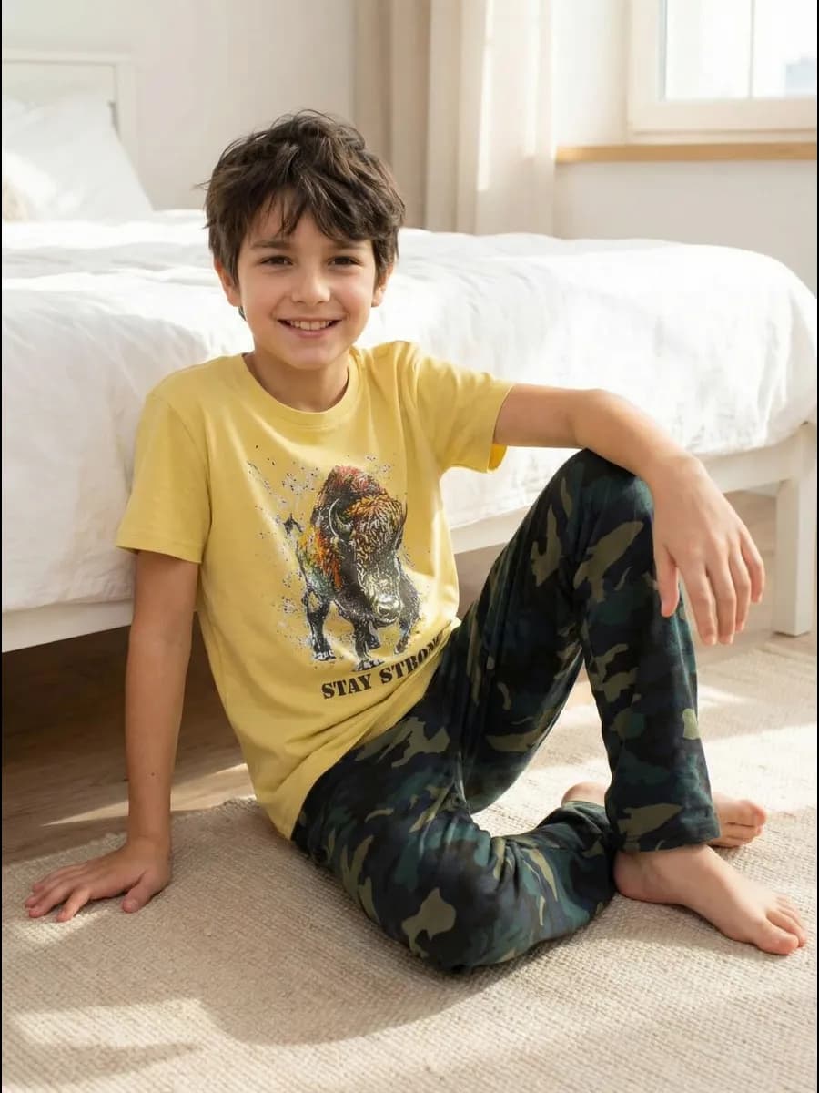 Пижама новогодняя подростковая