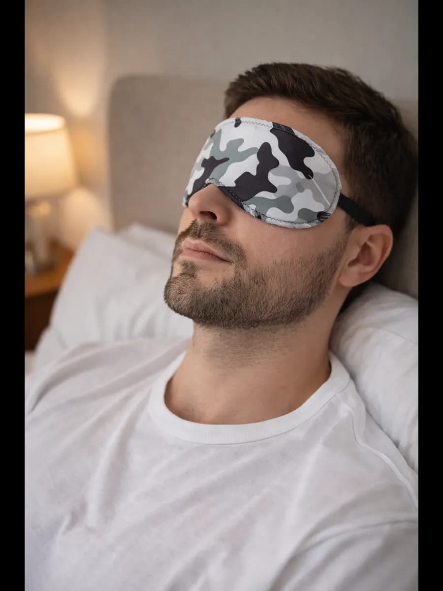Маска для сна камуфляж