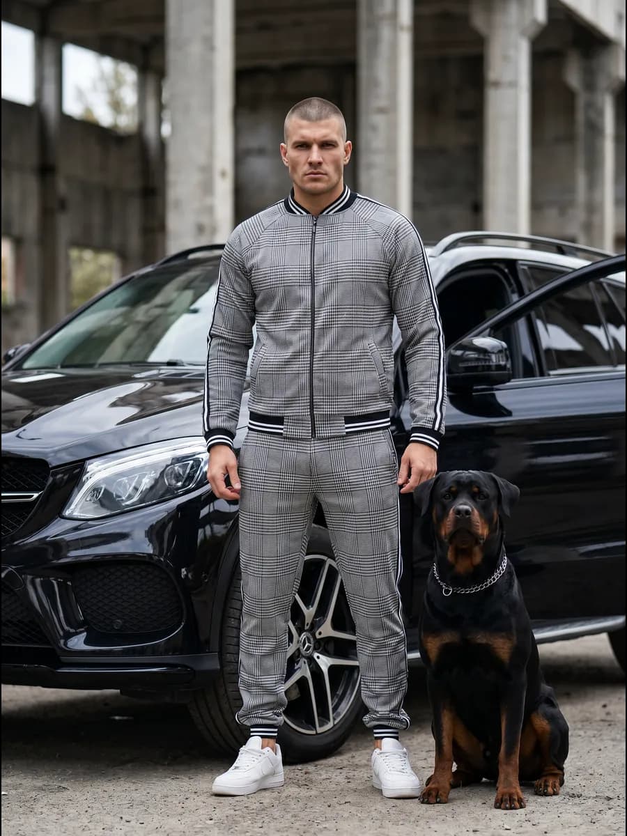 Спортивный костюм на молнии Джентльмен