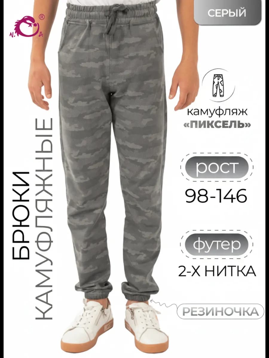 Брюки спортивные летние камуфляжные