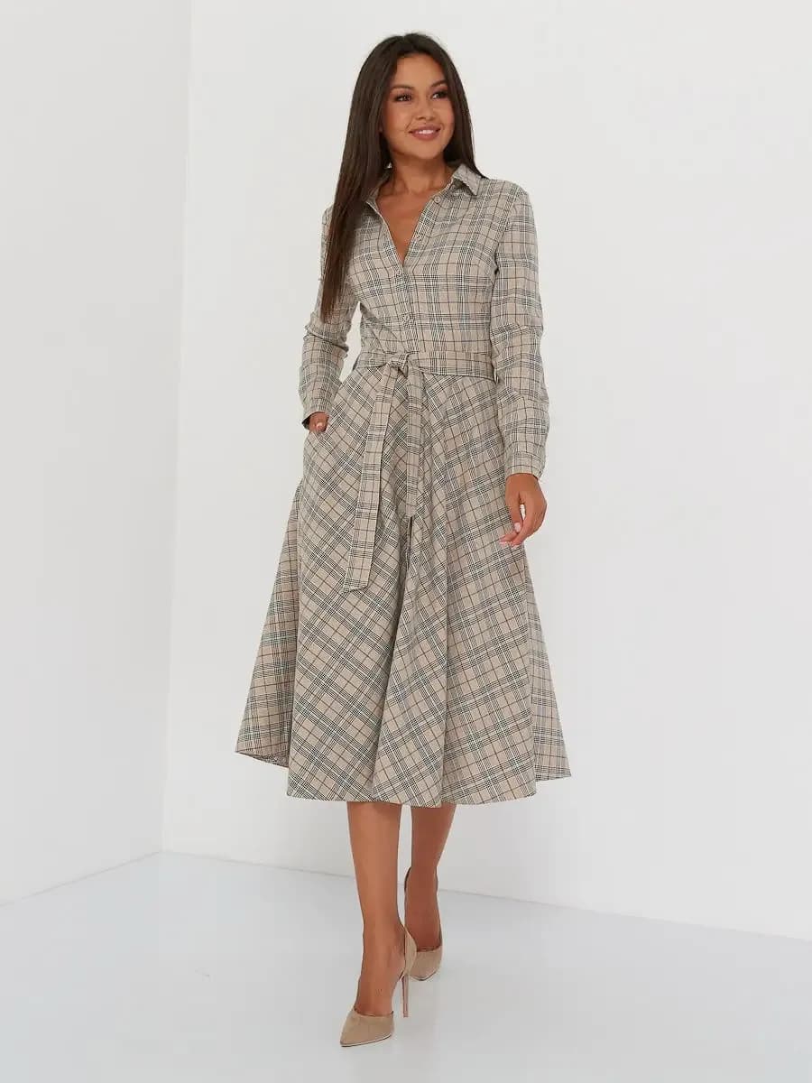 Платье повседневное офисное