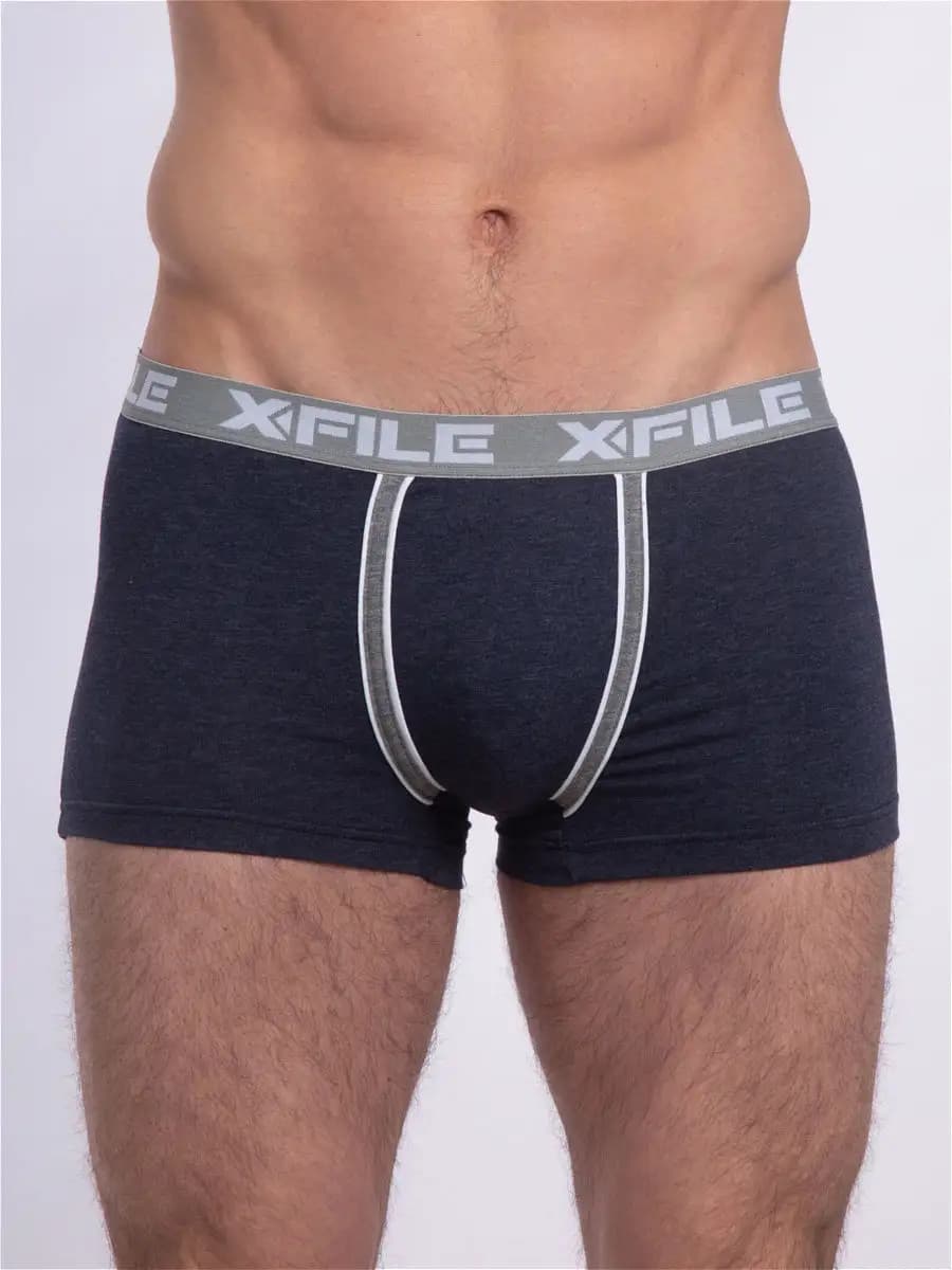 Мужские хлопковые трусы-боксеры