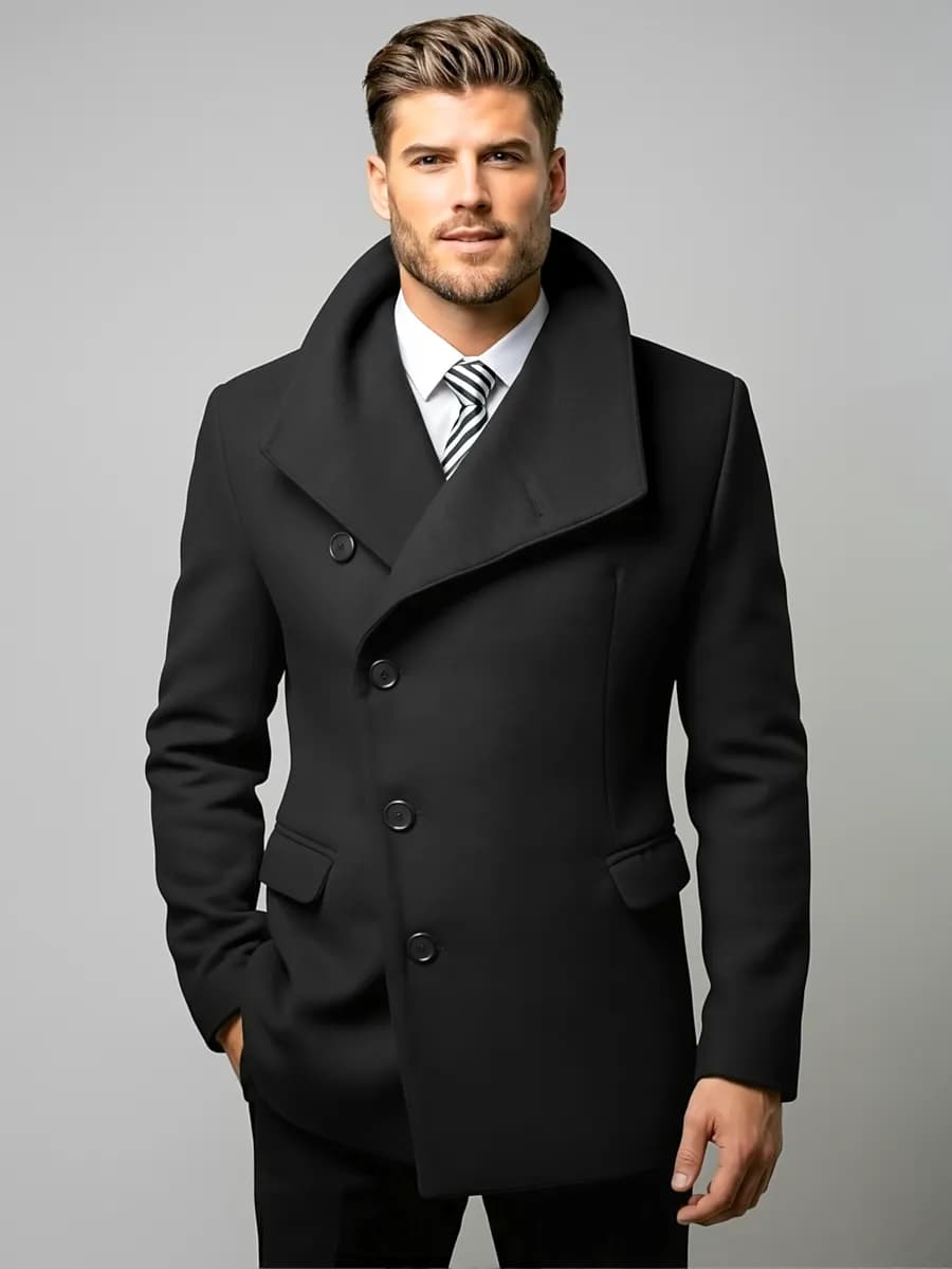 Пальто демисезонное полупальто приталенное