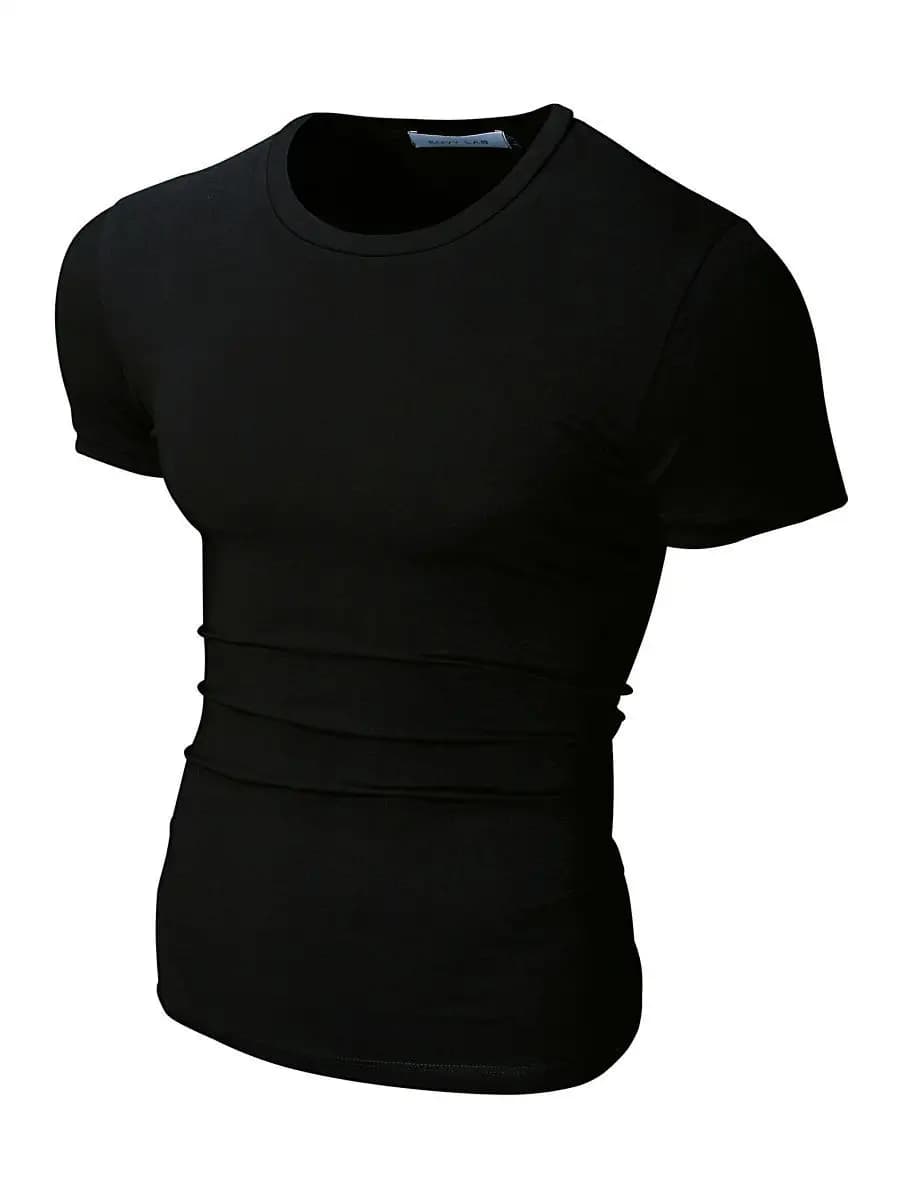 Футболка однотонная базовая