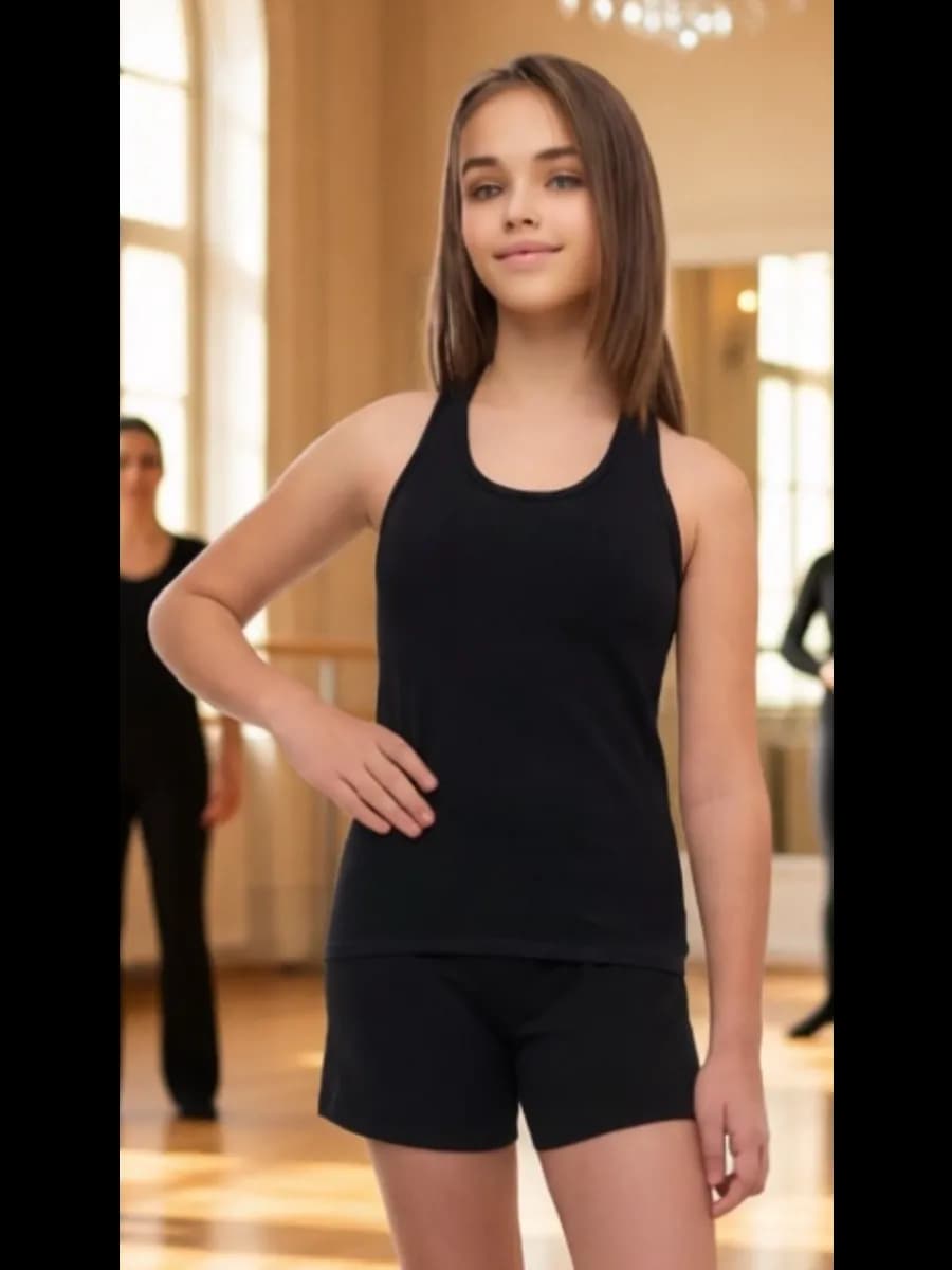 Шорты гимнастические спортивные из хлопка