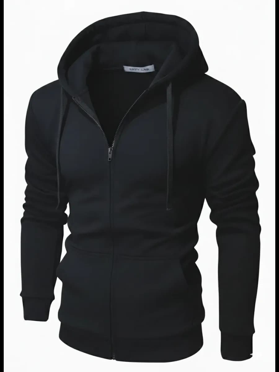 Толстовка с капюшоном на молнии