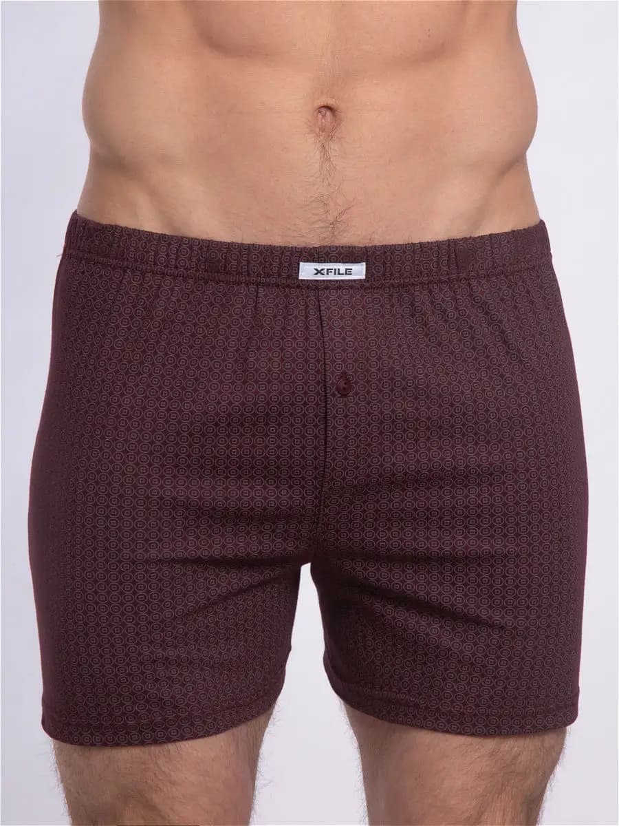 Трусы мужские хлопковые боксеры семейные