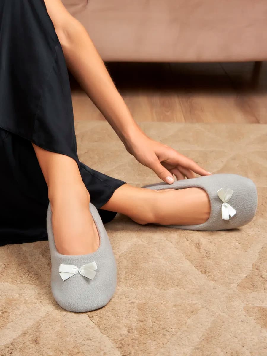 Тапочки носки домашние закрытые мягкие