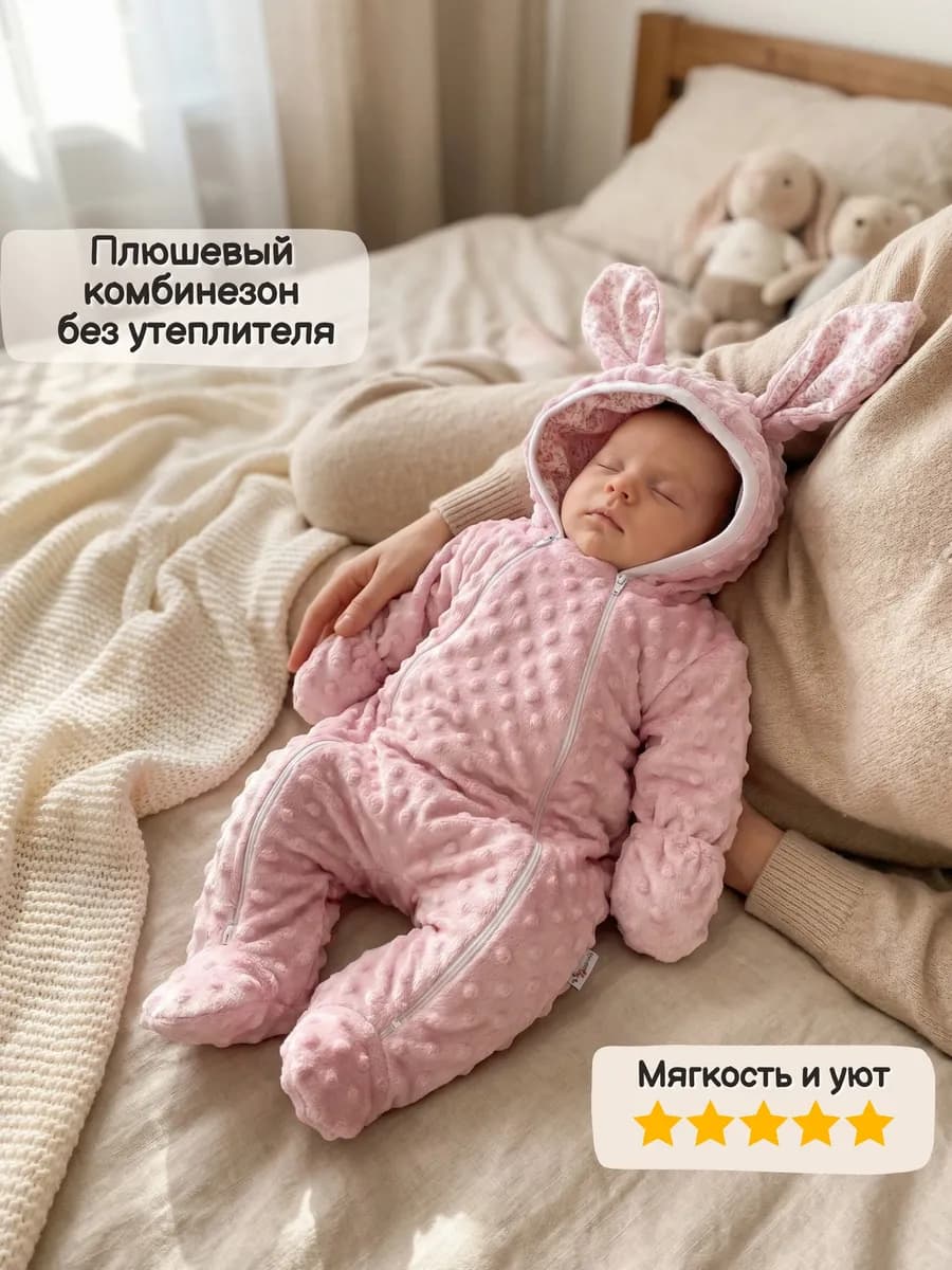Летний комбинезон для новорожденных