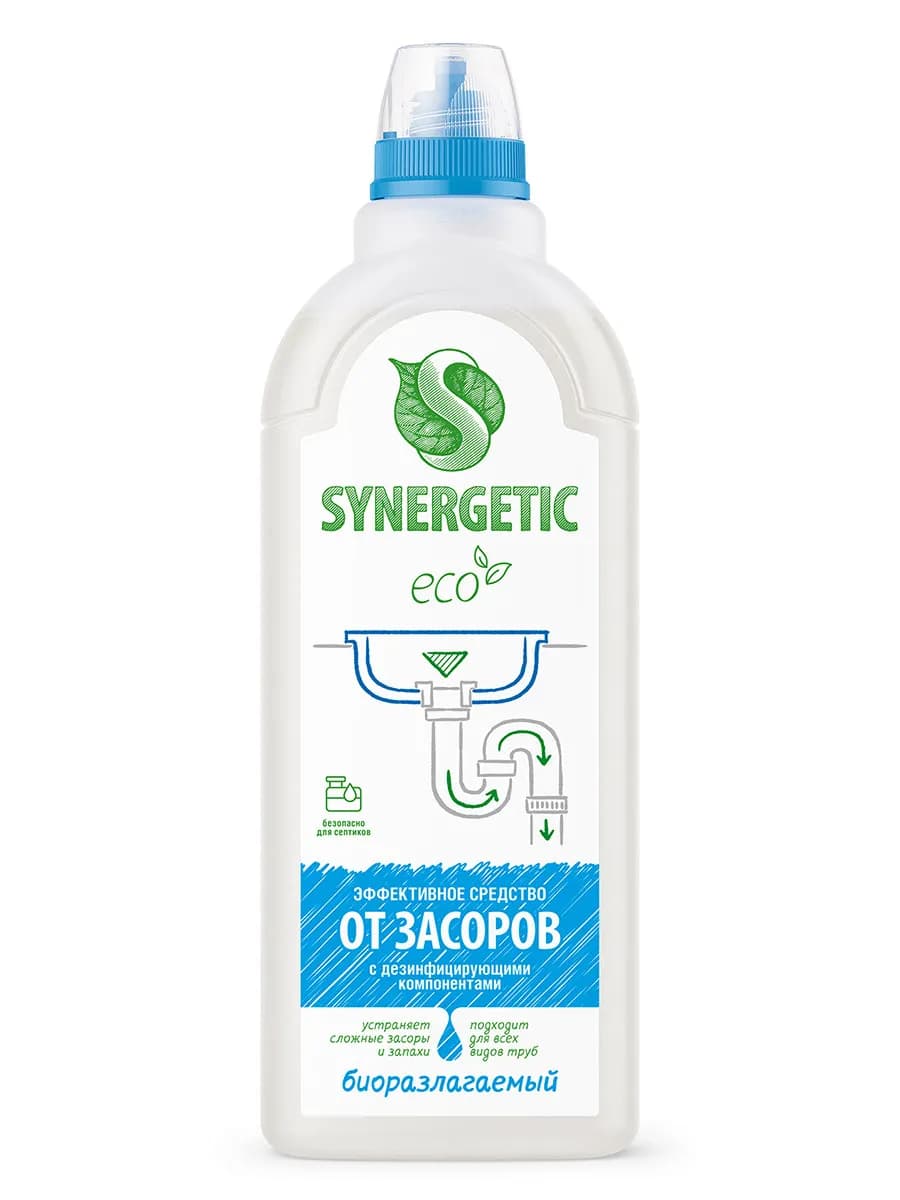 Средство для чистки засоров в трубах, 1л - фото 1