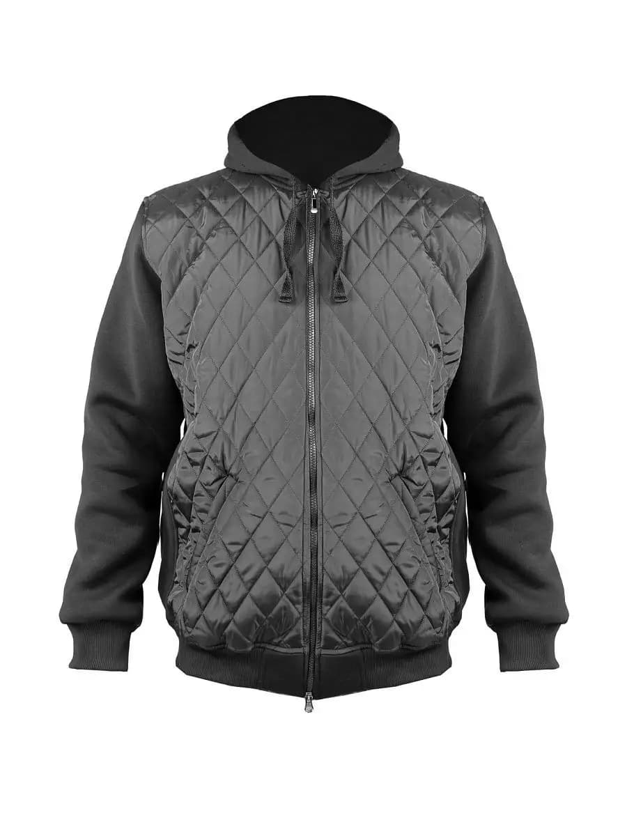 Толстовка комбинированная утепленная с синтепоном