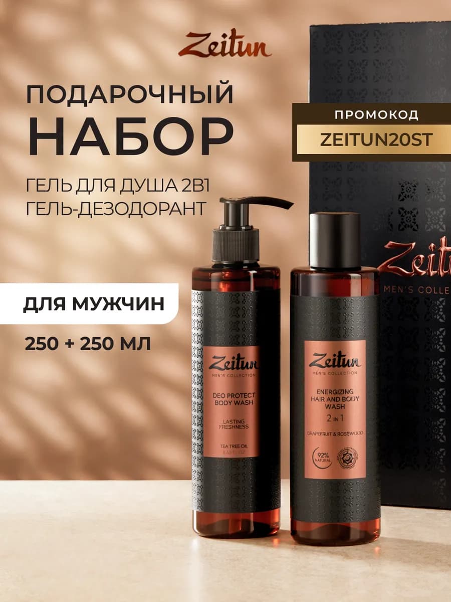 Подарочный набор косметический для волос и тела