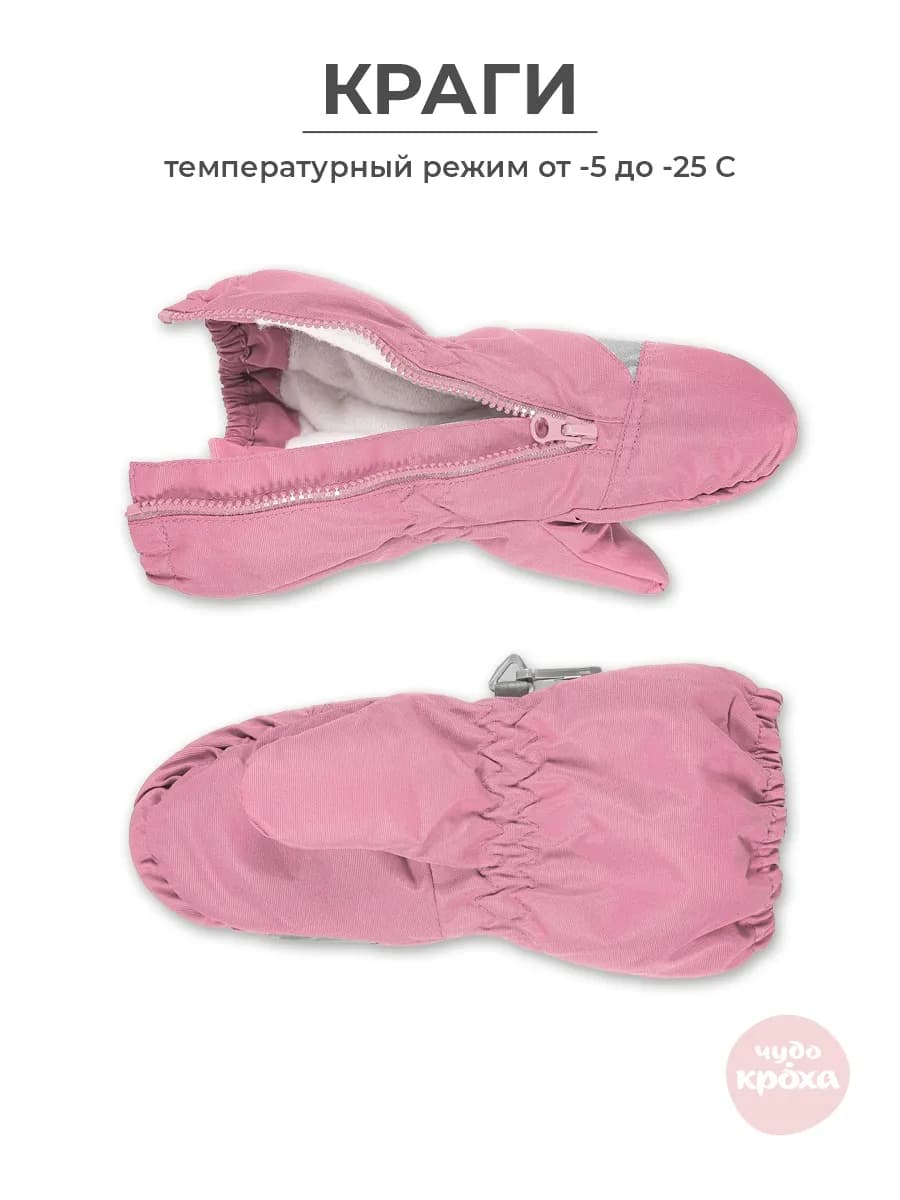 Варежки детские зимние