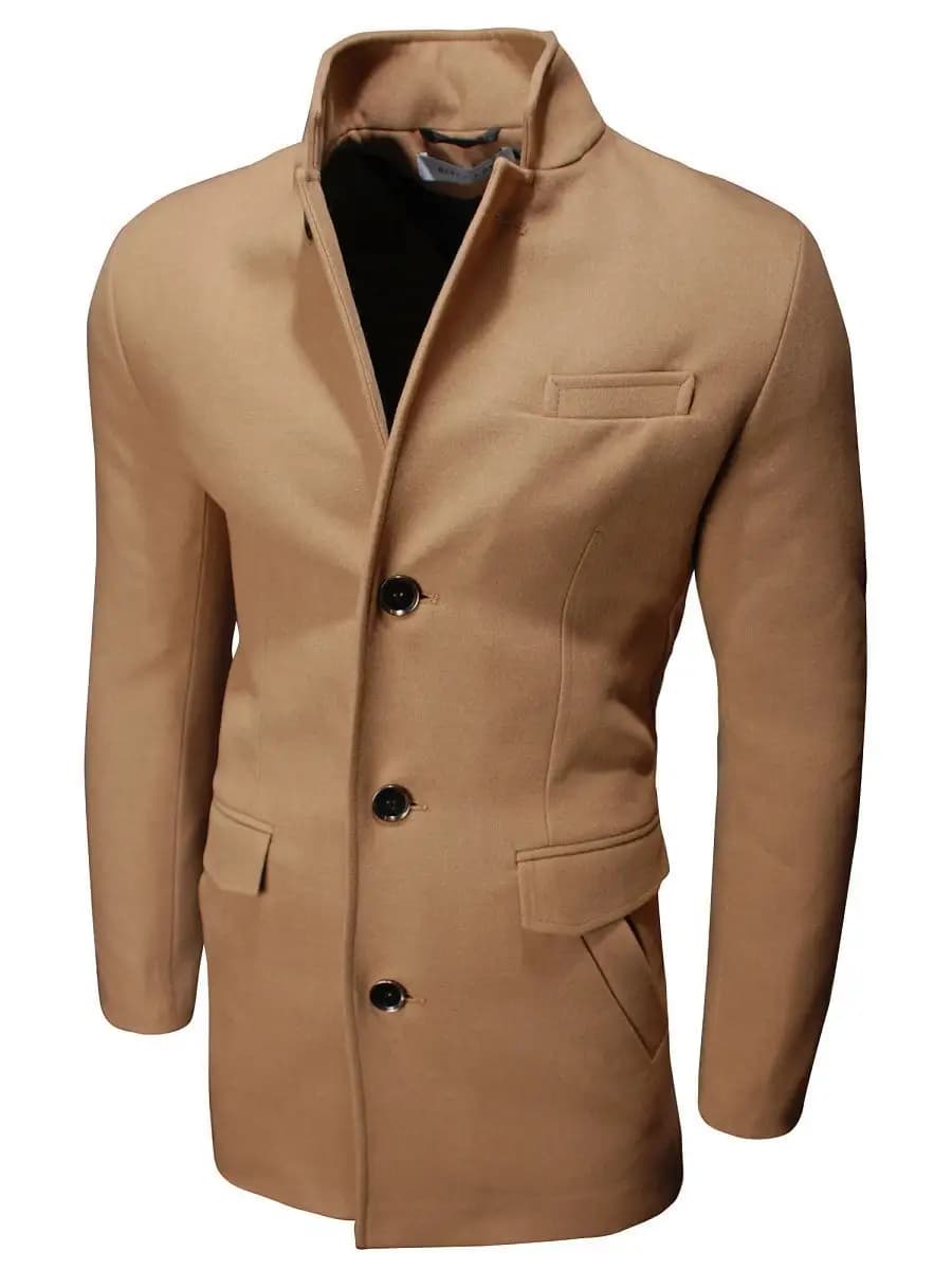 Пальто зимнее классическое - фото 1