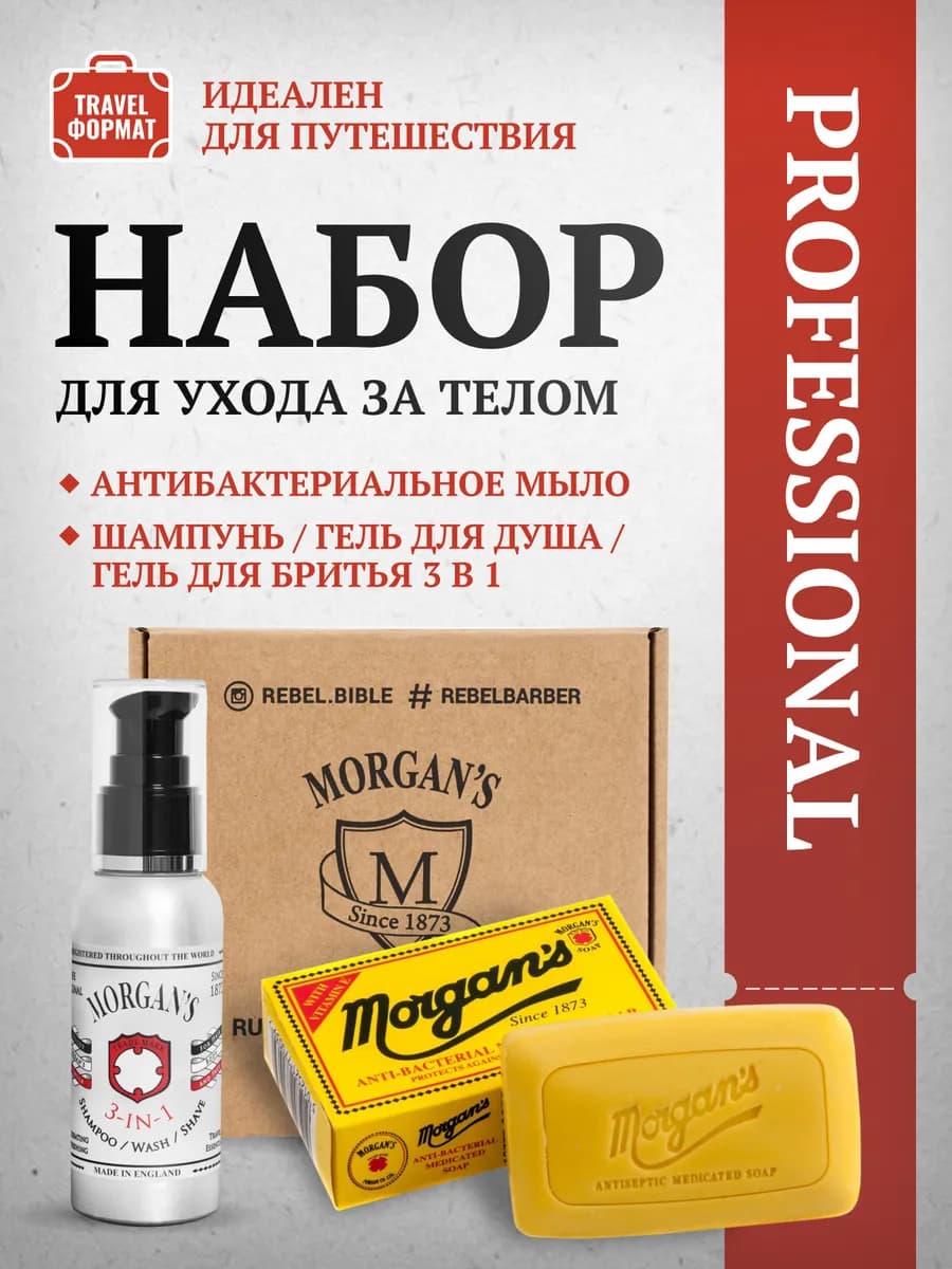 Набор для ухода за кожей Morgans