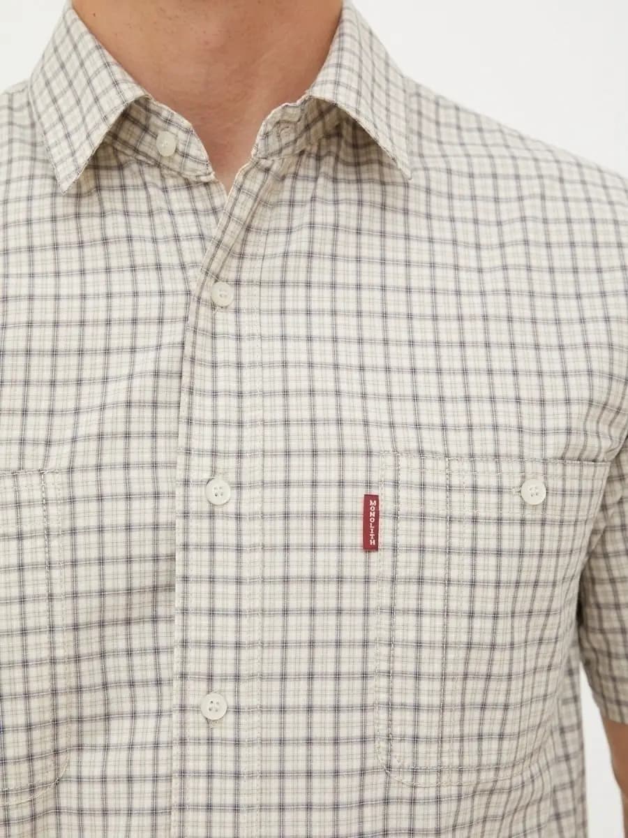 Рубашка с коротким рукавом - фото 1